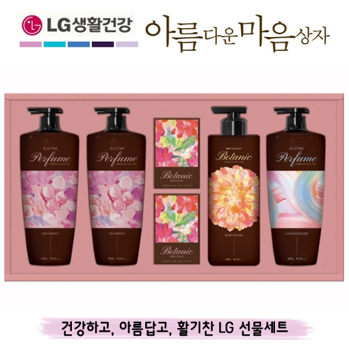 [LG생활건강] 2026년 설 LG 정성담은 샴푸 바디 프리미엄 선물세트 (6P)